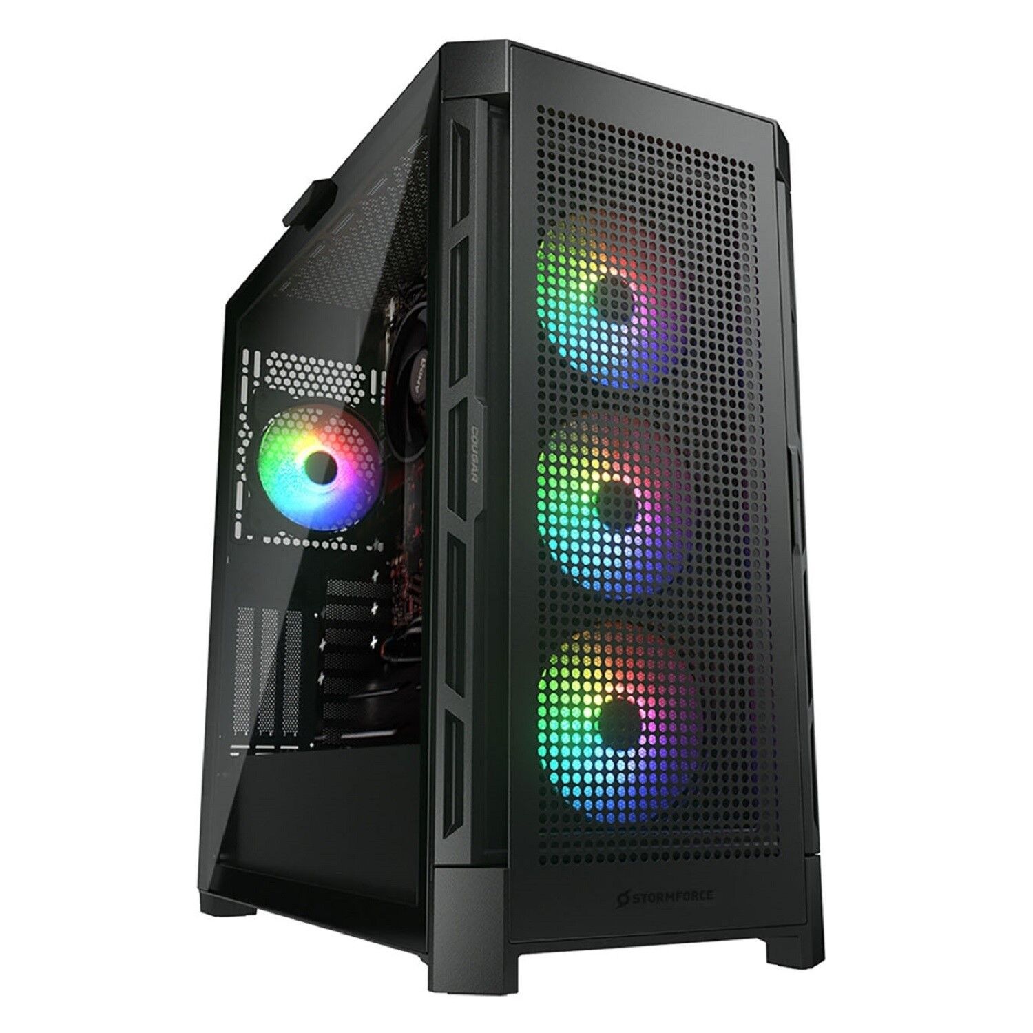 StormForce Crystal AMD Ryzen 9 5900X 32GB 2TB RTX 4070 Super Windows 11 Gaming Desktop