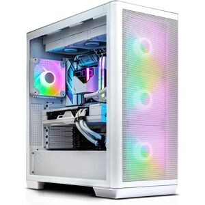 AWD IT ANPX White AMD Ryzen 7 7800X3D RTX 4080 Super 32GB 2TB Liquid Cooled Windows 11 Gaming PC