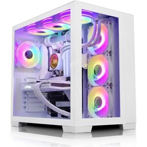 AWD IT X Cube White Intel Core i7-14700KF RTX 4070 Super 64GB 2TB Liquid Cooled Windows 11 Gaming PC