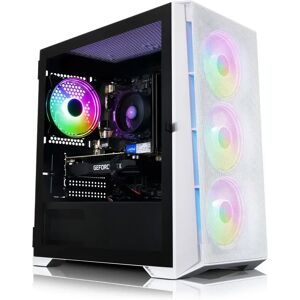 AWD IT Mesh White AMD Ryzen 5 5500 RTX 3050 16GB RAM 1TB SSD Windows 11 Gaming PC