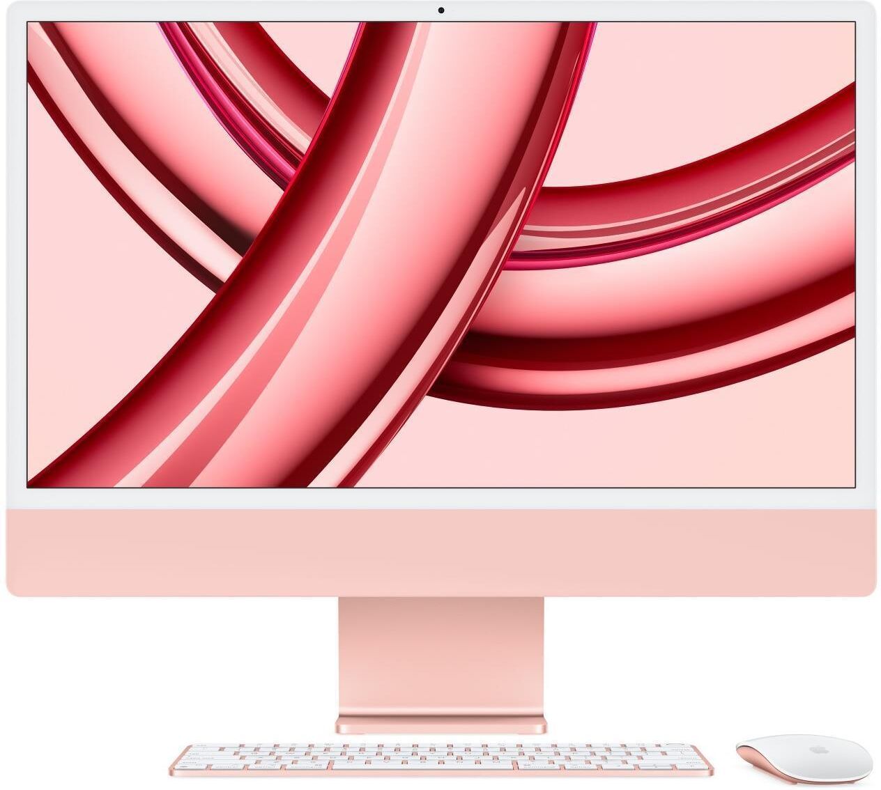 Apple iMac 2023 M3 8 Core CPU 8 Core GPU 8GB 256GB SSD 24 Inch 4.5K All-in-One - Pink