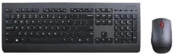 Lenovo Professional Wireless Keyboard and Mouse Combo Black