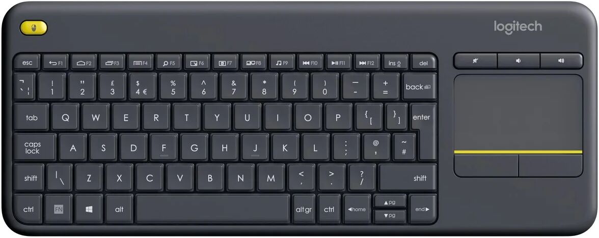 Logitech Wireless Touch Keyboard K400 Plus QWERTY Keyboard