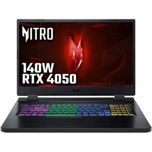 Acer Nitro 5 AN517-55 Gaming Laptop Intel Core i5 16GB 512GB RTX 4050 144Hz FHD 17.3 Inch Windows 11