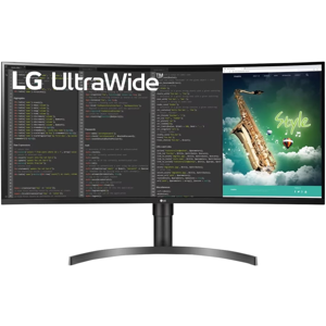 LG UltraWide 35WN75CP-B 35 UWQHD 100Hz FreeSync Curved Gaming Monitor