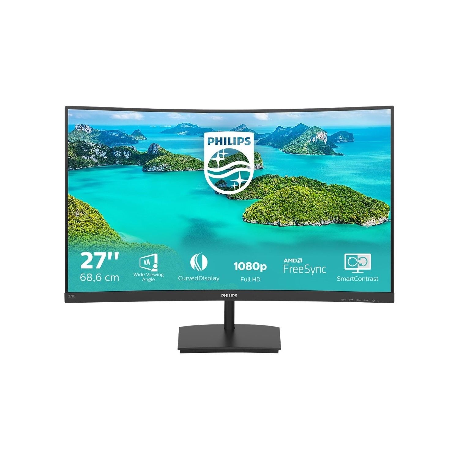 Philips E-Line 27 Full HD Curved Monitor