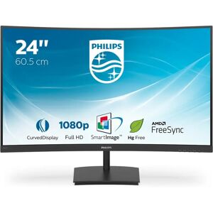 Philips E-line 241E1SC 24 Full HD FreeSync Curved Monitor