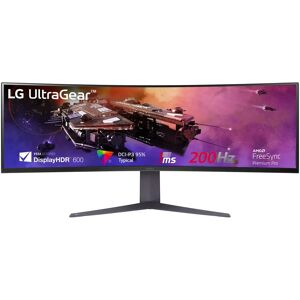 LG 45GR75DC UltraGear 45 QHD 200Hz VA Curved Gaming Monitor