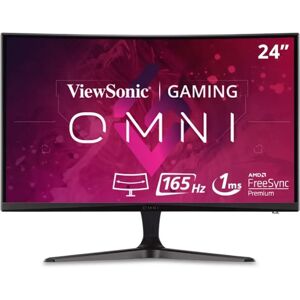 ViewSonic Curved Gaming Monitor 24 Inch Full HD 165Hz FreeSync VX2418C