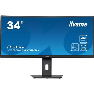 IIYAMA Prolite XCB3494WQSN-B5 34 UWQHD VA Curved Monitor