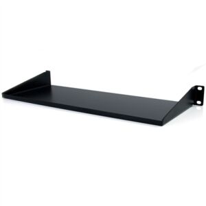 Startech 1U Black Universal Server Rack Cabinet Shelf