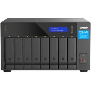 QNAP TVS-h874X NAS Tower Ethernet LAN Black