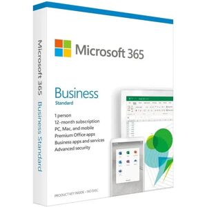 Microsoft 365 Business Standard 1 User 1 Year Subscription