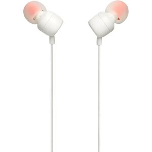 JBL T110 Wired In-Ear Headphones - White