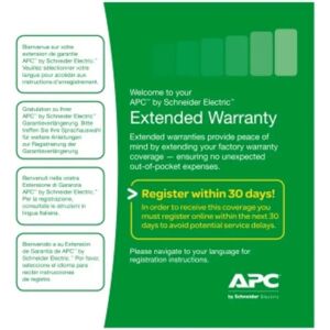 APC Extended warranty Service Pack - technical support - 3 years