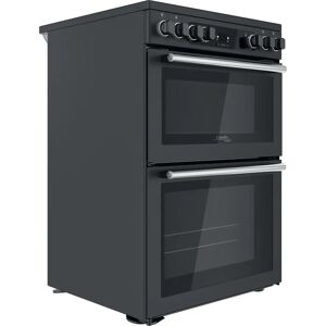 Hotpoint Cannon 60cm Double Oven Ceramic Electric Cooker - Anthracite Grey