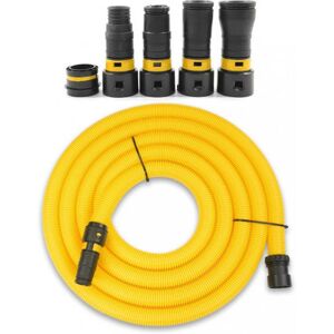 V-TUF V-TUF 5m Yellow Ø32mm Vacuum Cleaner Hose with 4 piece Power Tool Adaptor (with Air Flow Control) V-TUF V-TUF 5m Yellow Ø32mm Vacuum Cleaner Hose with 4 piece Power Tool Adaptor (with Air Flow Control)