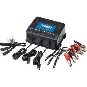 Draper Draper 6V/12V 3 Bank Charger Station Draper Draper 6V/12V 3 Bank Charger Station