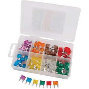 Draper Draper 100 Piece Mini Automotive Plug-In Fuse Assortment Draper Draper 100 Piece Mini Automotive Plug-In Fuse Assortment