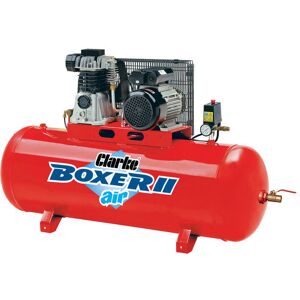 Clarke Clarke Boxer II 14/150 (O/L) 14cfm 150 Litre 3HP Belt Driven Air Compressor (230V) Clarke Clarke Boxer II 14/150 (O/L) 14cfm 150 Litre 3HP Belt Driven Air Compressor (230V)