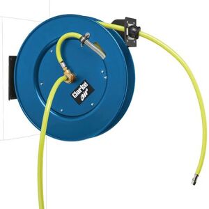 Clarke Clarke HVR15 15m High Visibility Retractable Wall Mounted Air Hose Reel Clarke Clarke HVR15 15m High Visibility Retractable Wall Mounted Air Hose Reel