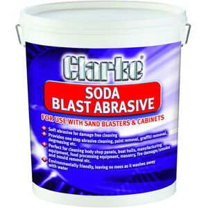 Clarke Clarke Coarse Grain Soda Blast Abrasive (7.5kg) Clarke Clarke Coarse Grain Soda Blast Abrasive (7.5kg)