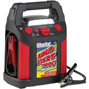 Clarke Clarke JS1100C 1100A Jumpstart with Compressor Clarke Clarke JS1100C 1100A Jumpstart with Compressor