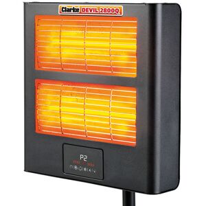 Clarke Clarke Heat Devil 2800Q 2.8kW Wall Mounted Infrared Quartz Heater (230V) Clarke Clarke Heat Devil 2800Q 2.8kW Wall Mounted Infrared Quartz Heater (230V)