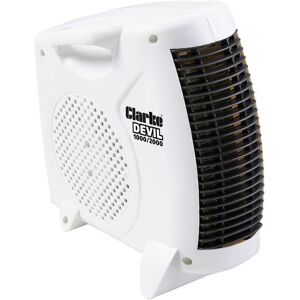 Clarke Clarke Devil 1000/2000 2kW Electric Fan Heater (230V) Clarke Clarke Devil 1000/2000 2kW Electric Fan Heater (230V)
