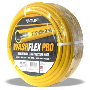 V-TUF V-TUF 50m 1/2" Low Pressure WashFlex Commercial Water Supply Hose V-TUF V-TUF 50m 1/2" Low Pressure WashFlex Commercial Water Supply Hose