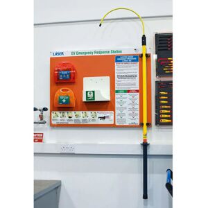 Laser Laser 8970 EV Emergency Response Station with Electric Burns Kit, First Aid Kit, Bracket for Defibrillator Laser Laser 8970 EV Emergency Response Station with Electric Burns Kit, First Aid Kit, Bracket for Defibrillator