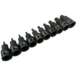 Blue Spot Tools BlueSpot 10 piece 1/2" Impact Torx Bit Sockets (T20-T70) Blue Spot Tools BlueSpot 10 piece 1/2" Impact Torx Bit Sockets (T20-T70)