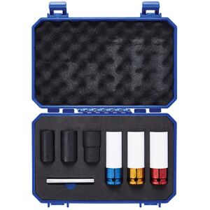 Blue Spot Tools Blue Spot 7-Piece 1/2" Wheel Nut Impact Socket Set (17,19, 21mm) Blue Spot Tools Blue Spot 7-Piece 1/2" Wheel Nut Impact Socket Set (17,19, 21mm)