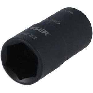 Laser Laser 8226 Double Ended Damaged Wheel Nut Socket 22 x 22.5mm Laser Laser 8226 Double Ended Damaged Wheel Nut Socket 22 x 22.5mm