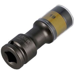 Laser Laser 8595 1/2"D Alloy Wheel Torsion Socket 19mm Laser Laser 8595 1/2"D Alloy Wheel Torsion Socket 19mm