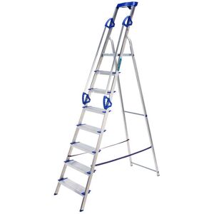 T. B. Davies TB Davies PREMIER-XL 8 Tread Aluminium Trade Platform Step T. B. Davies TB Davies PREMIER-XL 8 Tread Aluminium Trade Platform Step