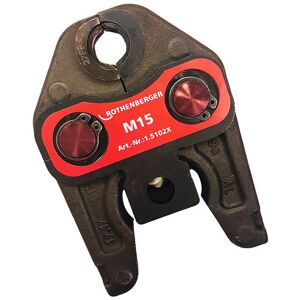 Rothenberger Rothenberger Romax Pressliner Jaw 15mm M Type Rothenberger Rothenberger Romax Pressliner Jaw 15mm M Type