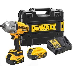 DeWalt XR FlexVolt DEWALT DCF900P2T-GB 18V XR Brushless 1/2" Hog Ring High Torque Impact Wrench - 2x 5Ah Battery DeWalt XR FlexVolt DEWALT DCF900P2T-GB 18V XR Brushless 1/2" Hog Ring High Torque Impact Wrench - 2x 5Ah Battery