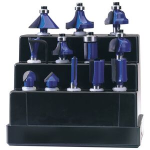 Draper Tools 72893 Router Bit Set - 12 pcs Draper Tools 72893 Router Bit Set - 12 pcs