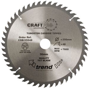 Trend Trend CSB/31548 Craft Saw Blade 315mm X 48 Teeth X 30mm Trend Trend CSB/31548 Craft Saw Blade 315mm X 48 Teeth X 30mm