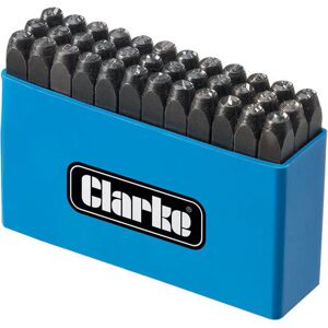 Clarke Clarke ET105 4mm Letter and Number Punch Set Clarke Clarke ET105 4mm Letter and Number Punch Set
