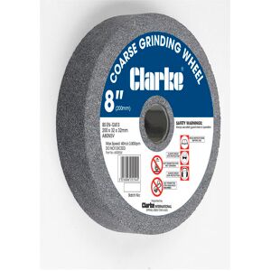 Clarke Clarke 200 x 32 x 32mm bore Coarse Grinding Wheel Clarke Clarke 200 x 32 x 32mm bore Coarse Grinding Wheel