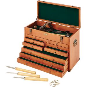 Clarke Clarke CMW-9B 9 Drawer Wooden Machinist Tool Chest Clarke Clarke CMW-9B 9 Drawer Wooden Machinist Tool Chest