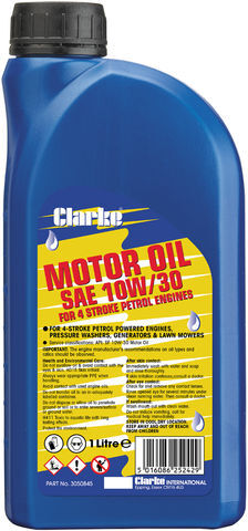 Clarke Clarke SAE10W / 30 4-Stroke Engine Oil