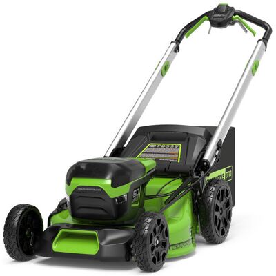 Greenworks 60V 51cm Self Propelled Lawnmower with 1 x 4Ah Battery & Charger Greenworks 60V 51cm Self Propelled Lawnmower with 1 x 4Ah Battery & Charger