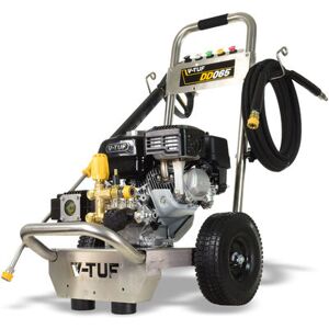 V-TUF V-TUF DD065 160Bar 13.2L/Min 6.5HP Honda Engine Petrol Pressure Washer - 410mm Surface Cleaner, Turbo Nozzle & 5L D-GREEN V-TUF V-TUF DD065 160Bar 13.2L/Min 6.5HP Honda Engine Petrol Pressure Washer - 410mm Surface Cleaner, Turbo Nozzle & 5L D-GREEN