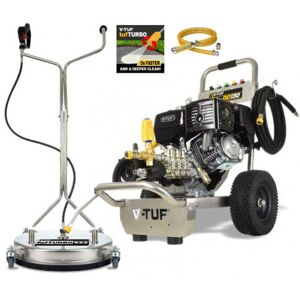 V-TUF V-TUF DD130 4350psi, 300Bar MAX, 15L/min Industrial 13HP Honda Driven Petrol Pressure Washer V-TUF V-TUF DD130 4350psi, 300Bar MAX, 15L/min Industrial 13HP Honda Driven Petrol Pressure Washer