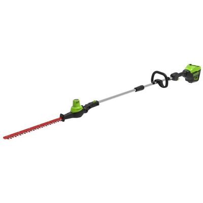 Greenworks GWGD60PHT51 60V DigiPro 51cm (20") Long Reach Cordless Hedge Trimmer (Bare Unit) Greenworks GWGD60PHT51 60V DigiPro 51cm (20") Long Reach Cordless Hedge Trimmer (Bare Unit)