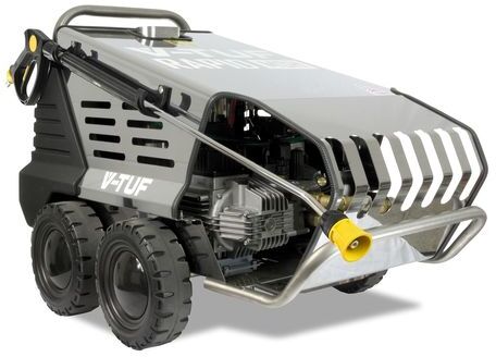 V-TUF V-TUF RAPIDMSH240 - 1900psi Hot Pressure Washer Stainless cover & chassis (230V)