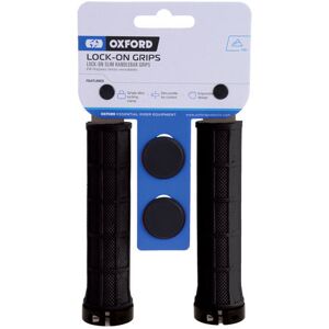 Oxford Oxford HG801B Lock On Slim Grips Black Oxford Oxford HG801B Lock On Slim Grips Black